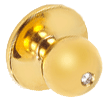 Vergoldeter Kochknopf mit einem Diamanten