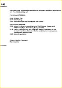 Markenanmeldung &Ouml;sterreich