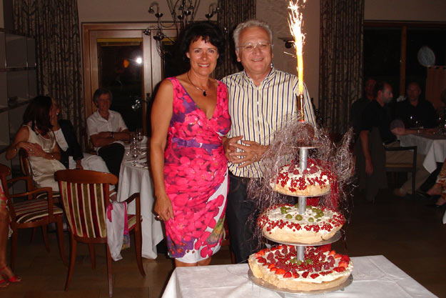 Geburtstagsfeier von Herrn Wilhelm Hammer und Frau Karin Schaut