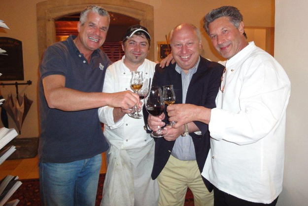 K�chenchef Gerald und der Haubenkoch Ernst Kohnhauser sind voller Lob