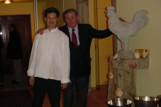 Ernst Kohnhauser mit Hannes Androsch