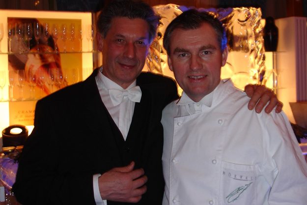 Toni M�rwald (Kochstar) und Ernst Kohnhauser
